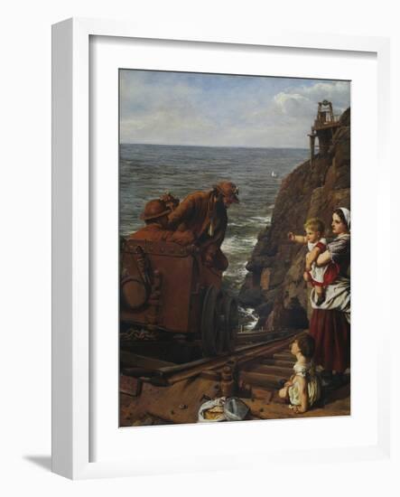 From under the Sea, 1864-James Clarke Hook-Framed Giclee Print