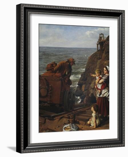 From under the Sea, 1864-James Clarke Hook-Framed Giclee Print
