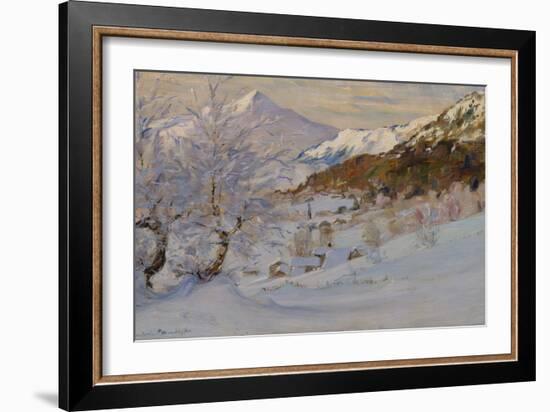 From Vaagaa VAgA, 1920-Fritz Thaulow-Framed Giclee Print