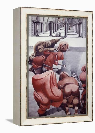 From Wake, Untitled-Edward Burra-Framed Premier Image Canvas