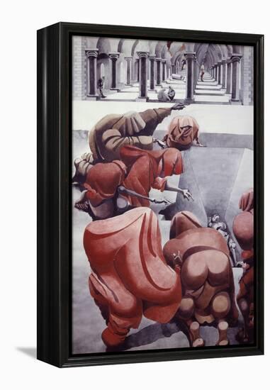 From Wake, Untitled-Edward Burra-Framed Premier Image Canvas