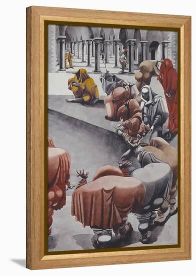 From Wake, Untitled-Edward Burra-Framed Premier Image Canvas