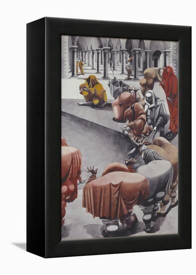 From Wake, Untitled-Edward Burra-Framed Premier Image Canvas