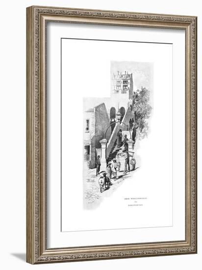 From Woolloomooloo to Darlinghurst, Sydney, New South Wales, Australia, 1886-Frederic B Schell-Framed Premium Giclee Print