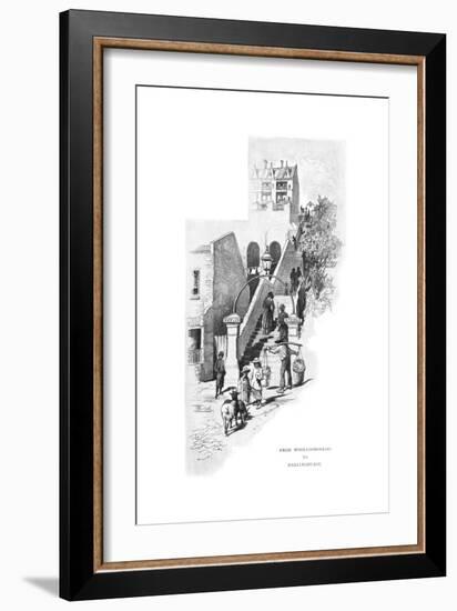 From Woolloomooloo to Darlinghurst, Sydney, New South Wales, Australia, 1886-Frederic B Schell-Framed Premium Giclee Print