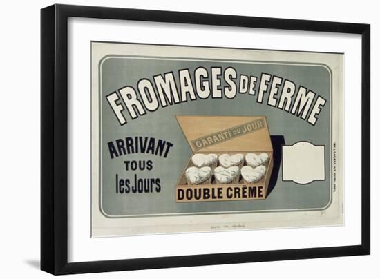 Fromages De Ferme-Vintage Apple Collection-Framed Giclee Print