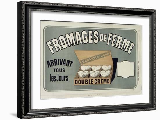 Fromages De Ferme-Vintage Apple Collection-Framed Giclee Print