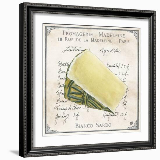 Fromages II-Ginny Joyner-Framed Art Print