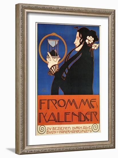 Fromme's Calendar-Koloman Moser-Framed Art Print