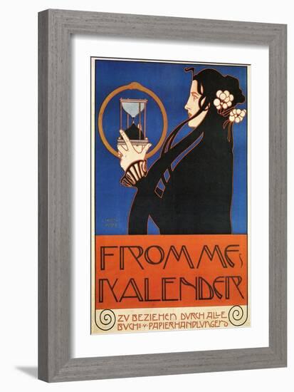 Fromme's Calendar-Koloman Moser-Framed Art Print