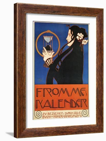 Fromme's Calendar-Koloman Moser-Framed Art Print