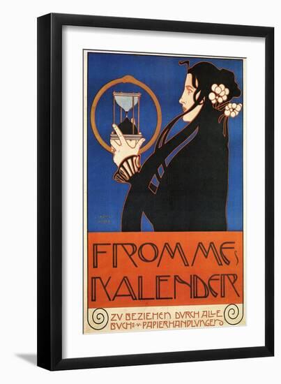 Fromme's Calendar-Koloman Moser-Framed Art Print