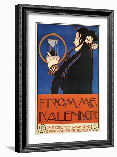 Fromme's Calendar-Koloman Moser-Framed Art Print