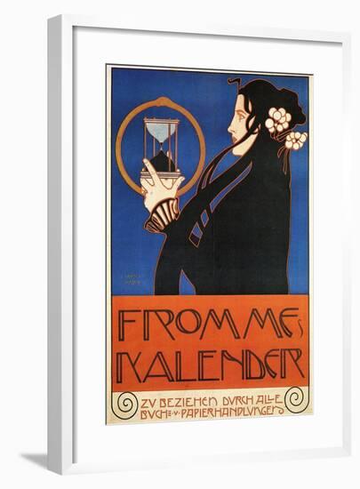 Fromme's Calendar-Koloman Moser-Framed Art Print