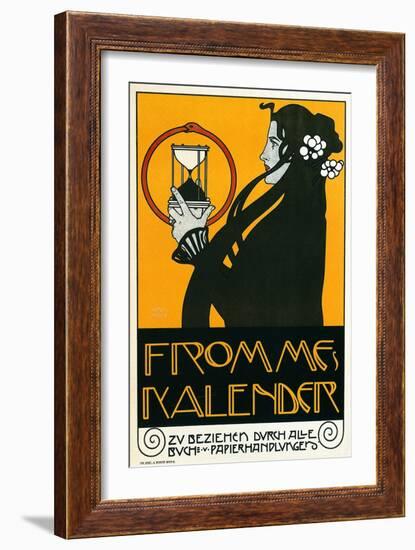 Fromme's Calendar-Koloman Moser-Framed Art Print