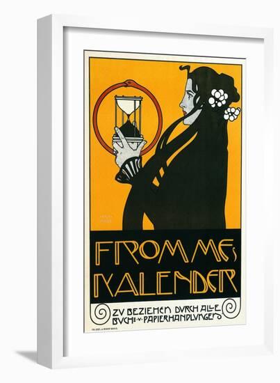 Fromme's Calendar-Koloman Moser-Framed Art Print