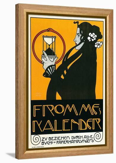 Fromme's Calendar-Koloman Moser-Framed Stretched Canvas