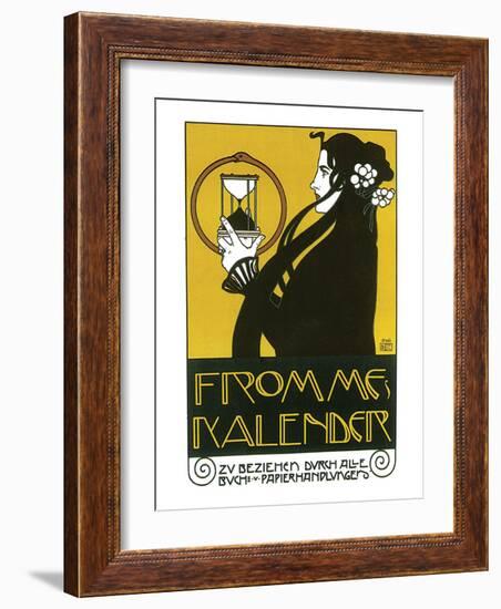 Fromme's Kalender-Koloman Moser-Framed Premium Giclee Print