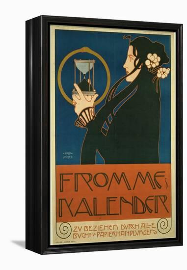 Frommes Kalender, 1903-Koloman Moser-Framed Premier Image Canvas