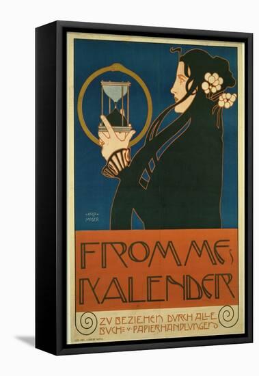 Frommes Kalender, 1903-Koloman Moser-Framed Premier Image Canvas