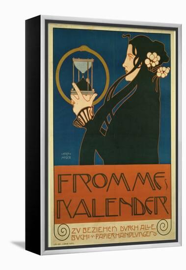 Frommes Kalender, 1903-Koloman Moser-Framed Premier Image Canvas