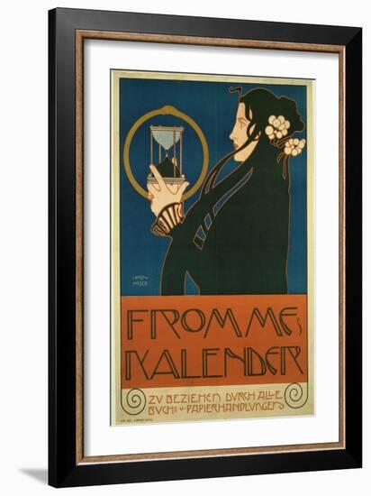 Frommes Kalender, 1903-Koloman Moser-Framed Giclee Print