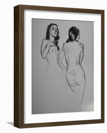 Front and Back-Nobu Haihara-Framed Giclee Print