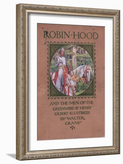 Front Cover, C.1920-Walter Crane-Framed Giclee Print