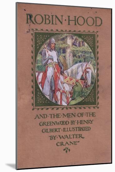 Front Cover, C.1920-Walter Crane-Mounted Giclee Print