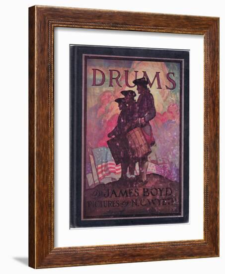 Front Cover Design, 1928 (Colour Litho)-Newell Convers Wyeth-Framed Giclee Print