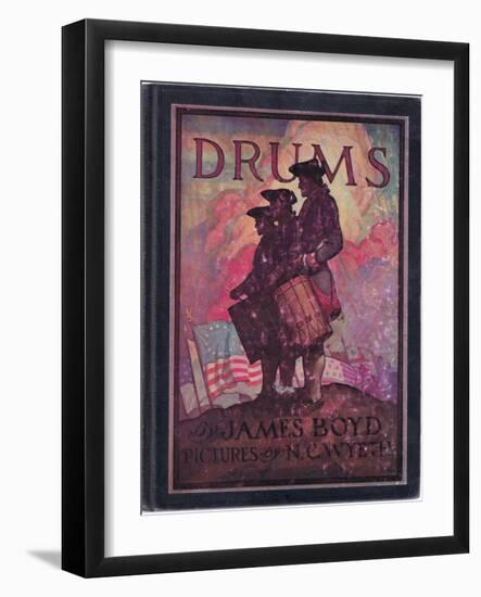 Front Cover Design, 1928 (Colour Litho)-Newell Convers Wyeth-Framed Giclee Print