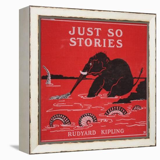 Front Cover from 'Just So Stories for Little Children' by Rudyard Kipling, 1951-Rudyard Kipling-Framed Premier Image Canvas