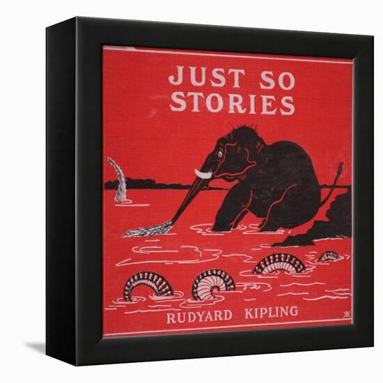 Front Cover from 'Just So Stories for Little Children' by Rudyard Kipling, 1951-Rudyard Kipling-Framed Premier Image Canvas