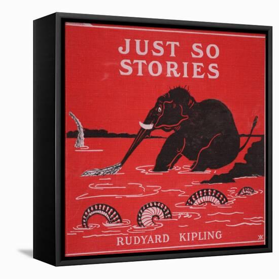 Front Cover from 'Just So Stories for Little Children' by Rudyard Kipling, 1951-Rudyard Kipling-Framed Premier Image Canvas