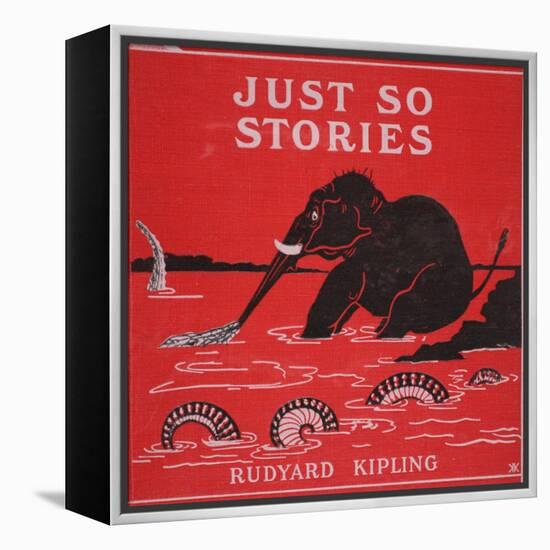 Front Cover from 'Just So Stories for Little Children' by Rudyard Kipling, 1951-Rudyard Kipling-Framed Premier Image Canvas