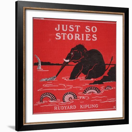 Front Cover from 'Just So Stories for Little Children' by Rudyard Kipling, 1951-Rudyard Kipling-Framed Giclee Print