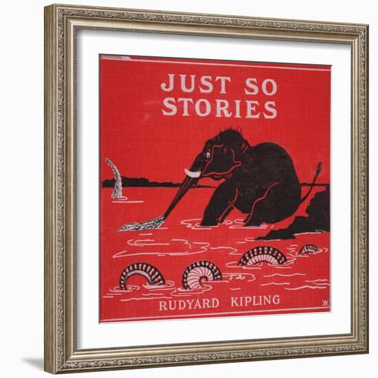 Front Cover from 'Just So Stories for Little Children' by Rudyard Kipling, 1951-Rudyard Kipling-Framed Giclee Print