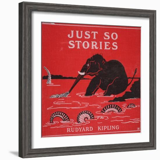 Front Cover from 'Just So Stories for Little Children' by Rudyard Kipling, 1951-Rudyard Kipling-Framed Giclee Print