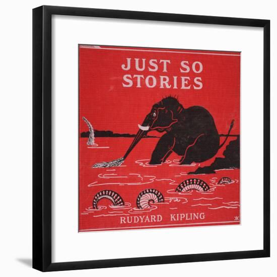 Front Cover from 'Just So Stories for Little Children' by Rudyard Kipling, 1951-Rudyard Kipling-Framed Giclee Print