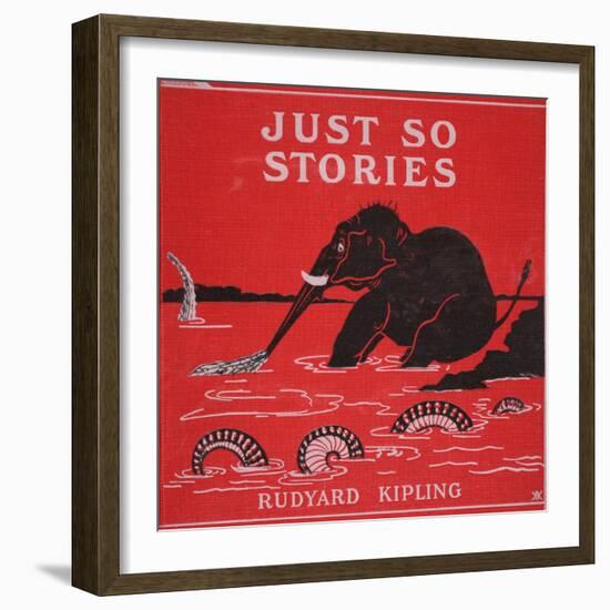 Front Cover from 'Just So Stories for Little Children' by Rudyard Kipling, 1951-Rudyard Kipling-Framed Giclee Print