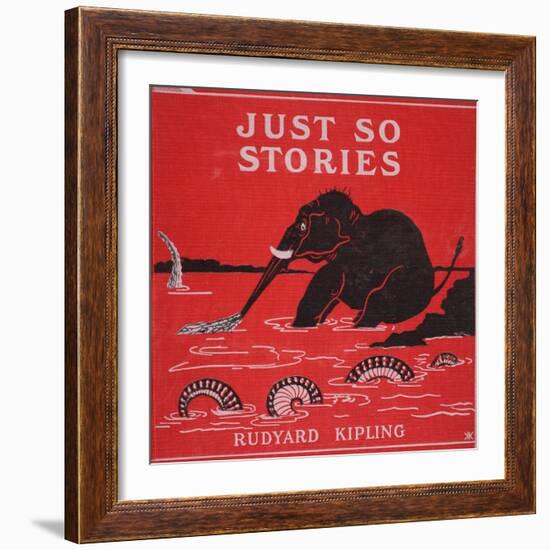 Front Cover from 'Just So Stories for Little Children' by Rudyard Kipling, 1951-Rudyard Kipling-Framed Giclee Print