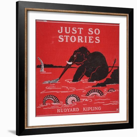 Front Cover from 'Just So Stories for Little Children' by Rudyard Kipling, 1951-Rudyard Kipling-Framed Giclee Print