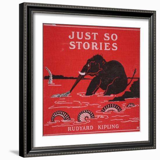 Front Cover from 'Just So Stories for Little Children' by Rudyard Kipling, 1951-Rudyard Kipling-Framed Giclee Print