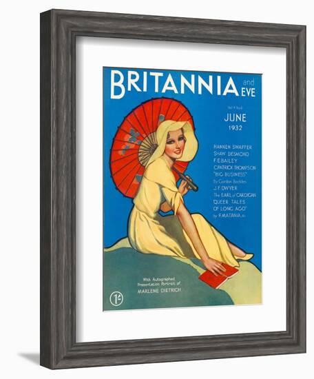 Front Cover from the Britannia and Eve-null-Framed Photographic Print