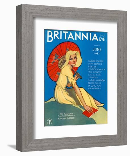 Front Cover from the Britannia and Eve-null-Framed Photographic Print
