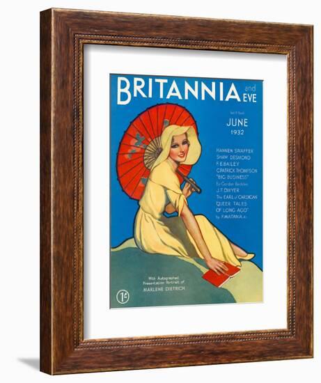 Front Cover from the Britannia and Eve-null-Framed Photographic Print