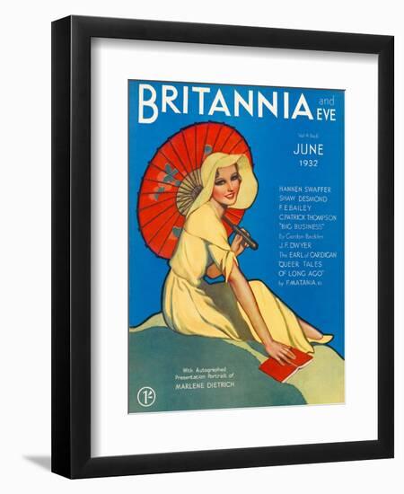 Front Cover from the Britannia and Eve-null-Framed Photographic Print