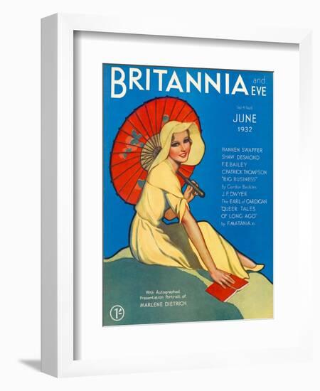 Front Cover from the Britannia and Eve-null-Framed Photographic Print