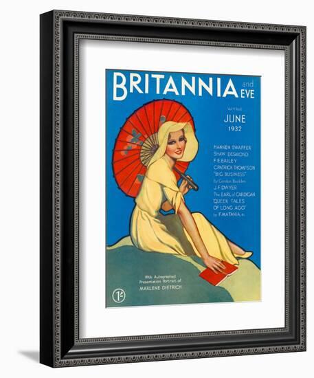 Front Cover from the Britannia and Eve-null-Framed Photographic Print