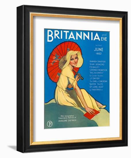 Front Cover from the Britannia and Eve-null-Framed Photographic Print